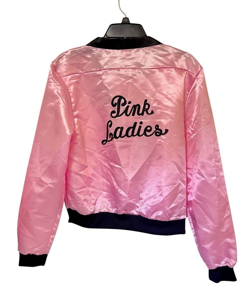 Grease Pink Ladies Women's Costume Jacket Plus Size L